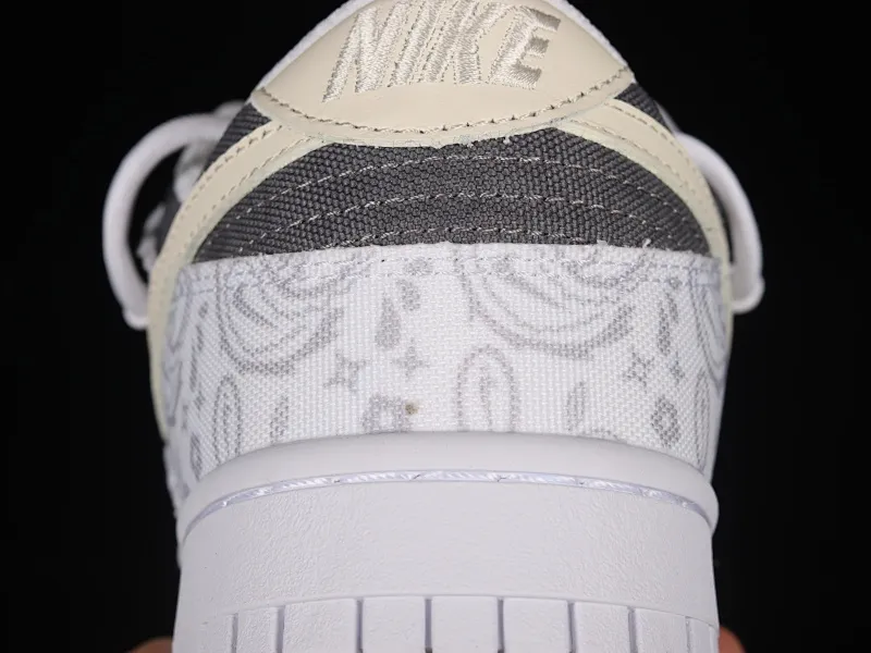 All categories Nk SB Dunk series Nk SB Dunk Low low-top sneakers Nk Dunk Low ESS reverse cashew flower micro industry customized version of deconstructed strap casual sneakers DJ9955-100